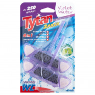 Tytan Violet Water Czterofunkcyjna zawieszka do WC barwiąca wodę 2 x 40 g