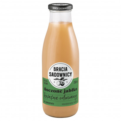 Bracia Sadownicy Sok tłoczone jabłko kwaśne odmiany 750 ml