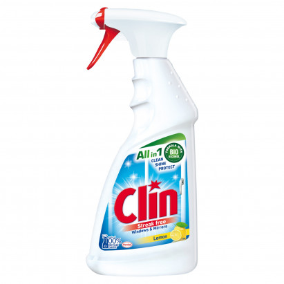 Clin Lemon Płyn do mycia powierzchni szklanych 500 ml