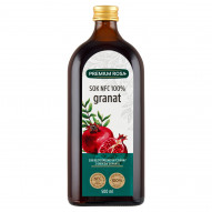 Premium Rosa Sok NFC 100 % granat 500 ml