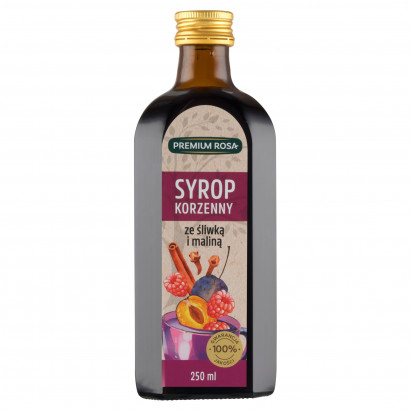 Premium Rosa Syrop korzenny ze śliwką i maliną 250 ml