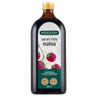 Premium Rosa Sok NFC 100 % malina 500 ml