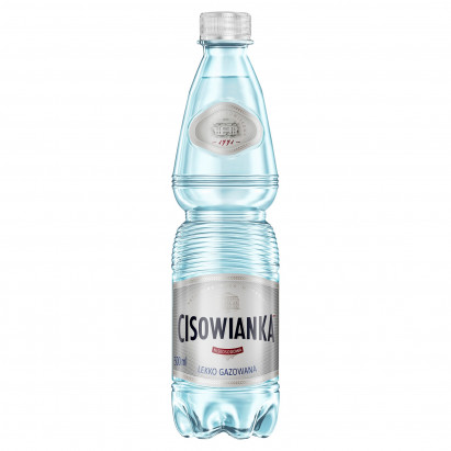 Cisowianka Naturalna woda mineralna lekko gazowana niskosodowa 500 ml