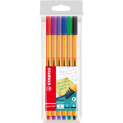 STABILO point 88 etui 6 szt.