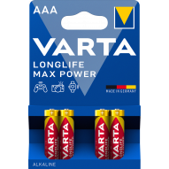 Baterie VARTA LONGLIFE Max Power LR03 AAA 4 szt.