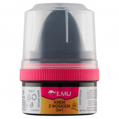 Emu Krem z woskiem 3w1 bezbarwny 50 ml