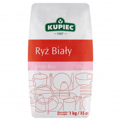 Kupiec Ryż biały 1 kg