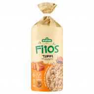 Kupiec Fitos Wafle ryżowo-kukurydziane o smaku toffi 140 g (15 sztuk)