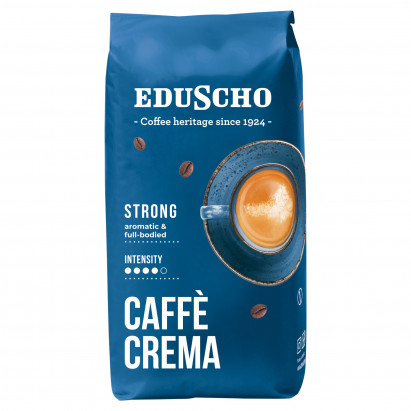 Eduscho Caffè Crema Strong Kawa palona ziarnista 1000 g