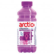 Arctic+ Vitamin Water Napój niegazowany o smaku truskawki z poziomką 600 ml