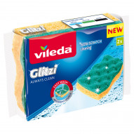 Vileda Glitzi Always Clean Zmywak wiskozowy 2 sztuki