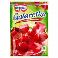 Dr. Oetker Galaretka o smaku wiśniowym 72 g