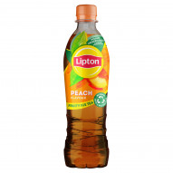 Lipton Ice Tea Peach Napój niegazowany o smaku brzoskwiniowym z ekstraktem czarnej herbaty 500 ml