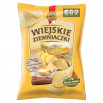 Wiejskie Ziemniaczki Chipsy ziemniaczane masło z solą 130 g