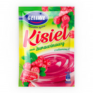 Gellwe Kisiel smak żurawinowy 38 g