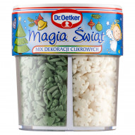 Dr. Oetker Mix dekoracji cukrowych magia świąt 76 g