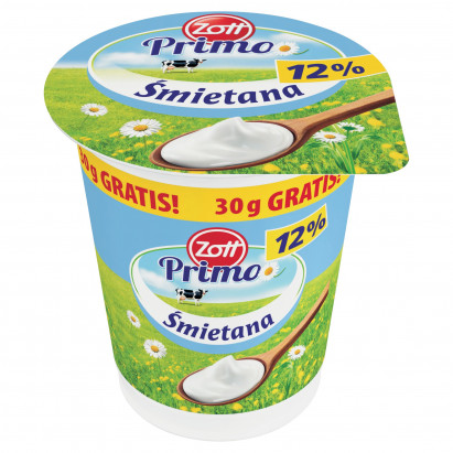 Zott Primo Śmietana 12 % 360 g