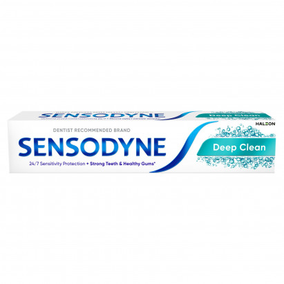 Sensodyne Deep Clean Pasta do zębów z fluorkiem 75 ml