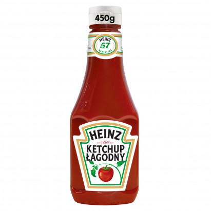 Heinz Ketchup łagodny 450 g 