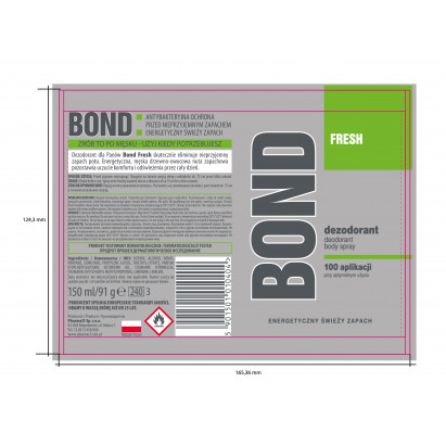 Dezodorant Bond Fresh 150ml