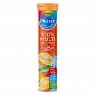 Plusssz Suplement diety 100 % multiwitamina smak pomarańcza & mango 80 g (20 x 4 g)