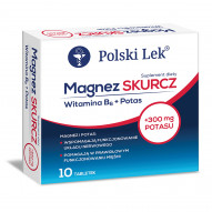 Polski Lek Suplement diety magnez skurcz 8 g (10 x 0,8 g)