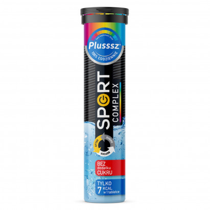 Plusssz Suplement diety sport complex smak cytryna & pomarańcza 80 g (20 x 4 g)