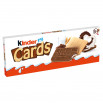 Kinder Cards Wafel wypełniony mlecznym i kakaowym nadzieniem 128 g (10 sztuk)