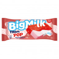 Big Milk Trio Pop Strawberry & Cream Lody 90 ml