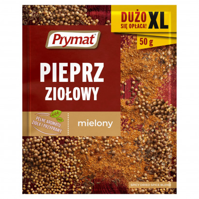 Prymat XL Pieprz ziołowy mielony 50 g