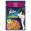 Felix Sensations Jellies Karma dla kotów z kaczką w galaretce ze szpinakiem 85 g