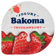 Bakoma Jogurt truskawkowy 200 g 