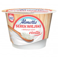 Almette Serek wiejski z delikatnym serem ricotta 150 g