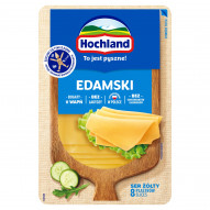 Hochland Ser żółty edamski w plastrach 135 g