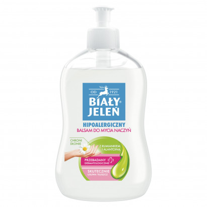 Biały Jeleń Hipoalergiczny balsam do mycia naczyń 500 ml