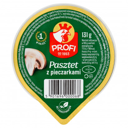 Profi Pasztet z pieczarkami 131 g