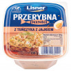 Lisner Przerybna Pasta z tuńczyka z jajkiem 130 g