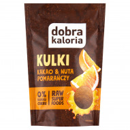 Dobra Kaloria Kulki kakao & nuta pomarańczy 65 g