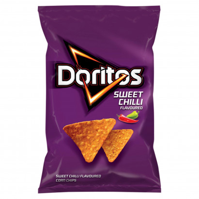 Doritos Sweet Chilli Chipsy kukurydzane o smaku słodkiego chilli 100 g