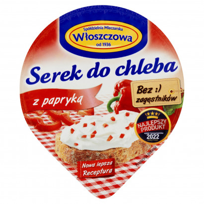 Włoszczowa Serek do chleba z papryką 100 g