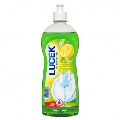 Lucek Płyn do mycia naczyń jabłkowo-cytrynowy 500 ml