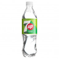 7UP Zero cukru Napój gazowany o smaku cytrynowo-limonkowym 0,5 l