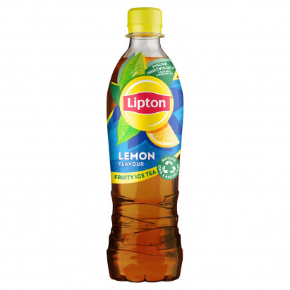 Lipton Ice Tea Lemon Napój niegazowany o smaku cytrynowym z ekstraktem czarnej herbaty 500 ml