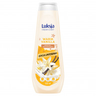 Luksja Creamy & Soft Kremowy płyn do kąpieli o zapachu otulającej wanilii 900 ml