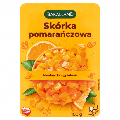 Bakalland Skórka pomarańczowa 100 g