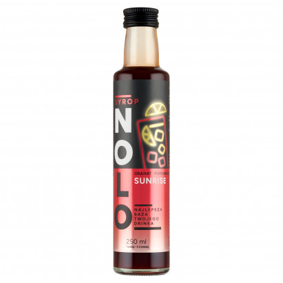 Nolo Syrop granat pomarańcza sunrise 250 ml