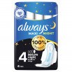 Always Podpaski ze skrzydełkami Maxi Secure Night (rozmiar 4) x6