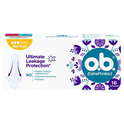 O.B. ExtraProtect Normal Tampony 16 sztuk