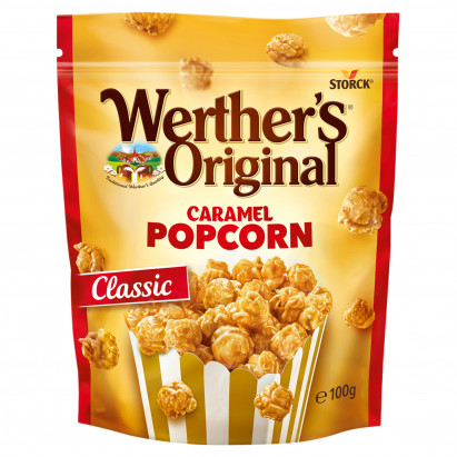 Werther's Original Popcorn z polewą śmietankowo-karmelową 100 g