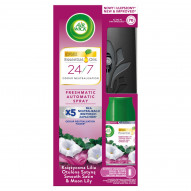 Air Wick Essential Oils Automatyczny odświeżacz powietrza księżycowa lilia otulona satyną 250 ml